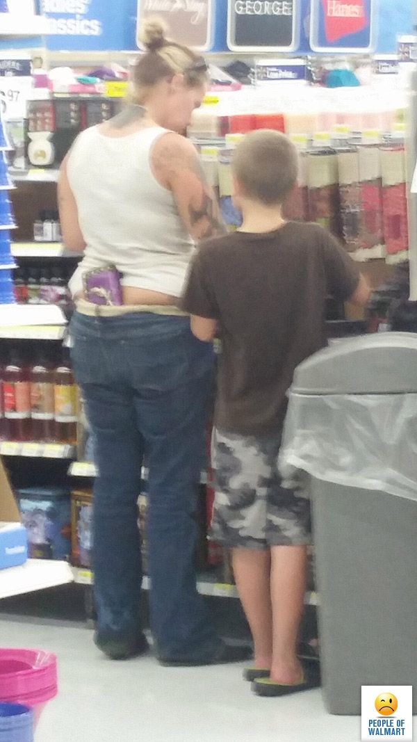 Экстравагантные покупатели Walmart