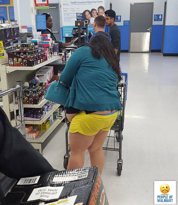 Экстравагантные покупатели Walmart