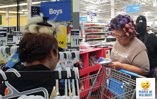 Экстравагантные покупатели Walmart