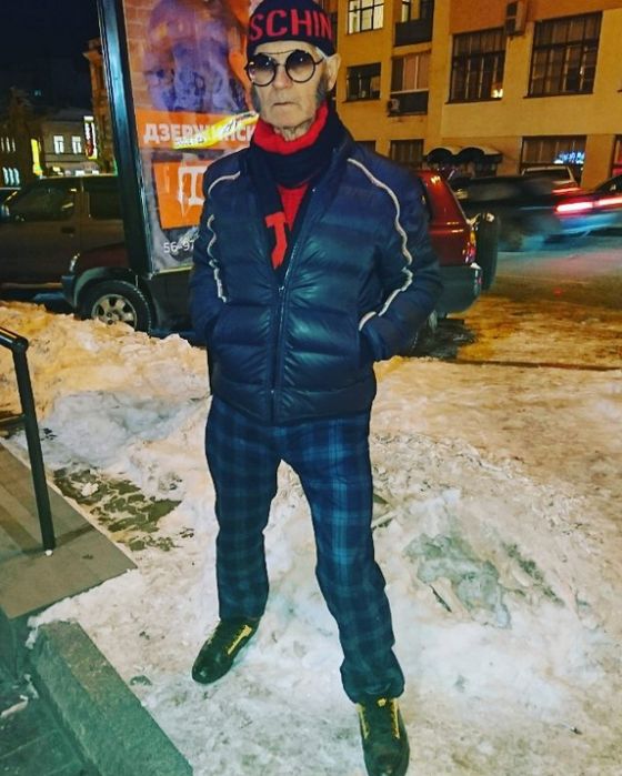 Борис Дунаевский - самый стильный пенсионер Хабаровска