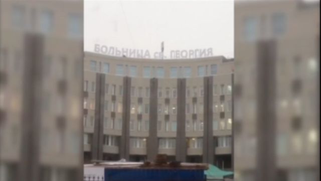 «Оргия» на крыше больницы святого Георгия в Санкт-Петербурге