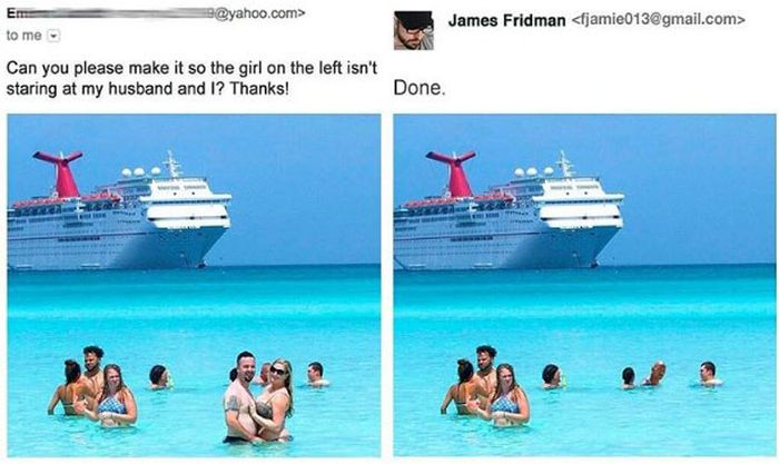 Зачетный троллинг от мастера фотошопа