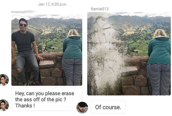 Зачетный троллинг от мастера фотошопа