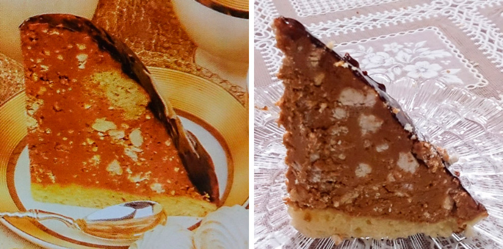 Еда в меню и на самом деле Еда в меню и на самом деле