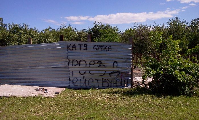 Надписи на стенах Петербурга
