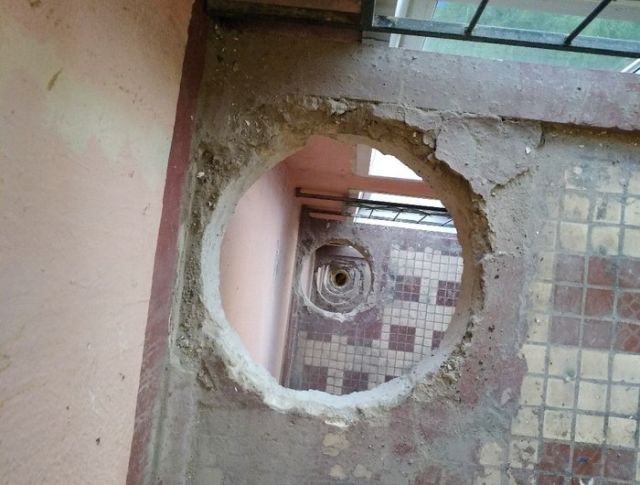Замена мусоропровода в многоэтажном доме