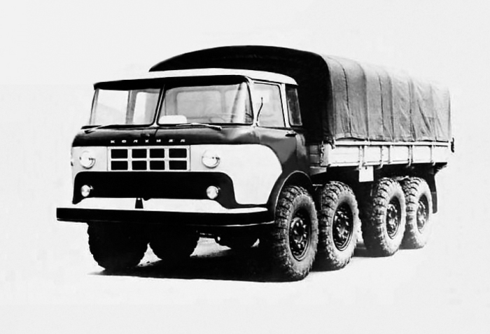 Самые необычные советские многоколесные авто