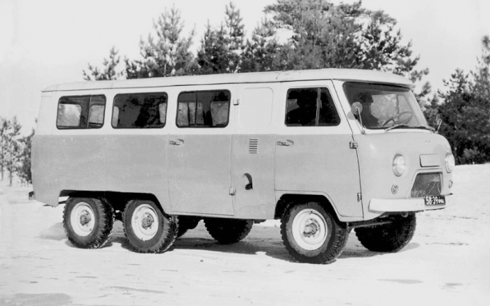 Самые необычные советские многоколесные авто