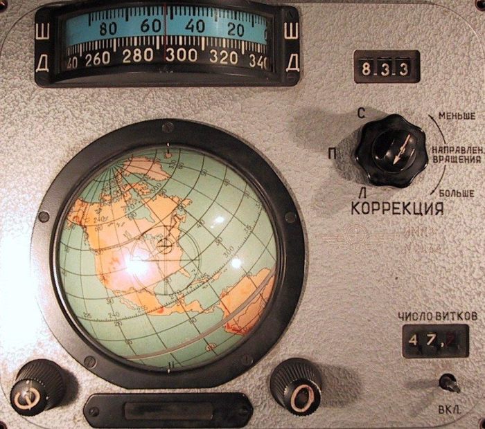 Навигационное оборудование космического корабля Восход