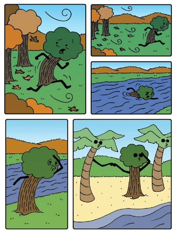 Смешные комиксы