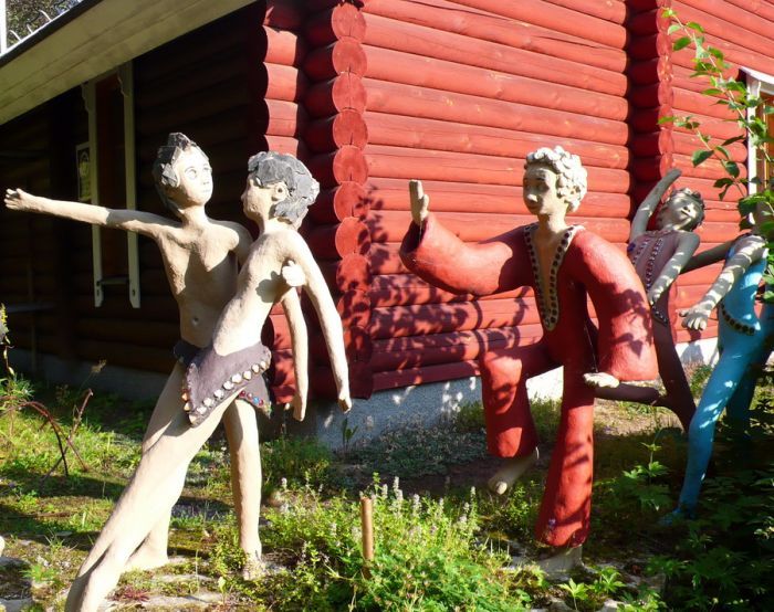 Странный парк в Финляндии