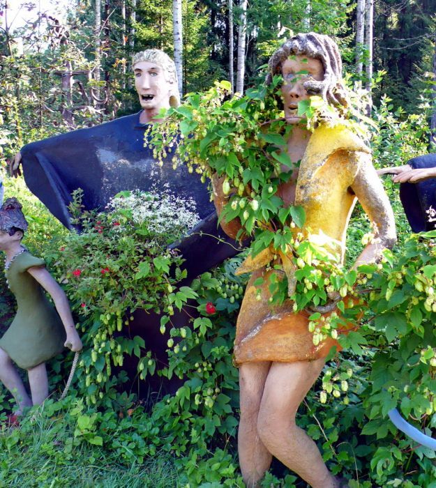 Странный парк в Финляндии