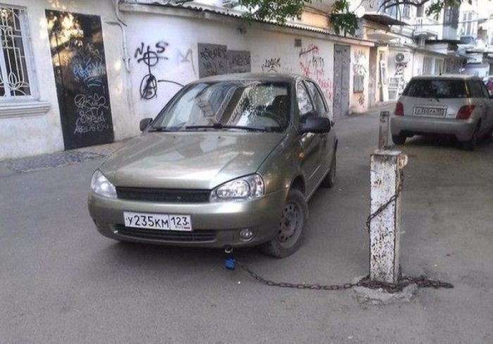 Прикольные фото, которые можно увидеть только в России