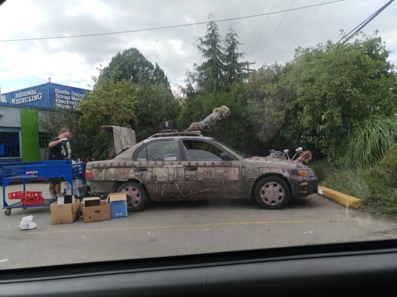 Адский тюнинг авто от безумного соседа
