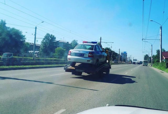 "П" - значит полиция