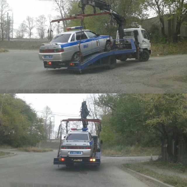 "П" - значит полиция