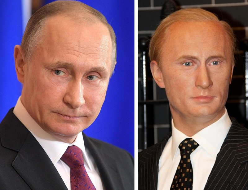 Самые непохожие экспонаты музея мадам Тюссо
