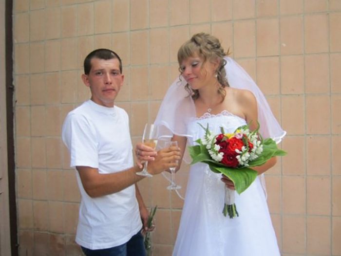 Смешные свадебные фото