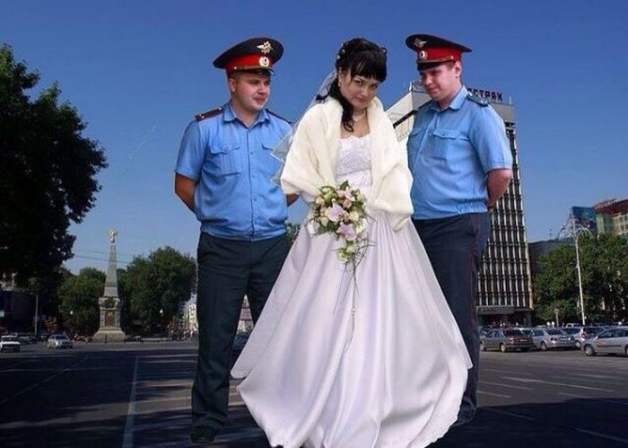 Смешные свадебные фото