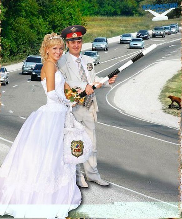 Смешные свадебные фото