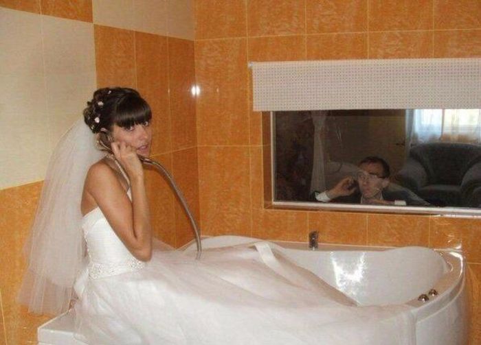 Смешные свадебные фото