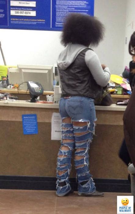 Забавные посетители супермаркетов Walmart