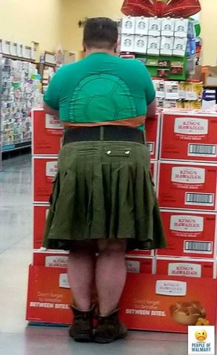 Забавные посетители супермаркетов Walmart