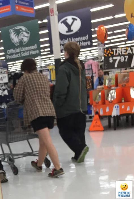 Забавные посетители супермаркетов Walmart