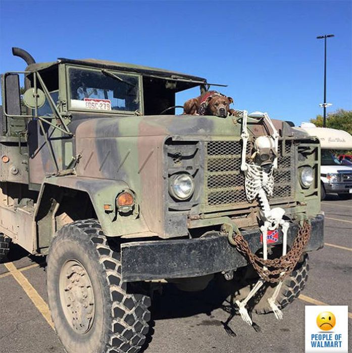 Забавные посетители супермаркетов Walmart