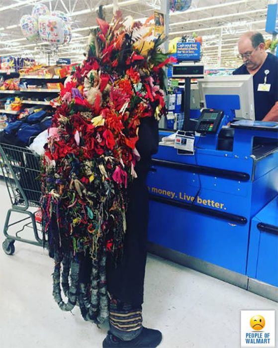Забавные посетители супермаркетов Walmart