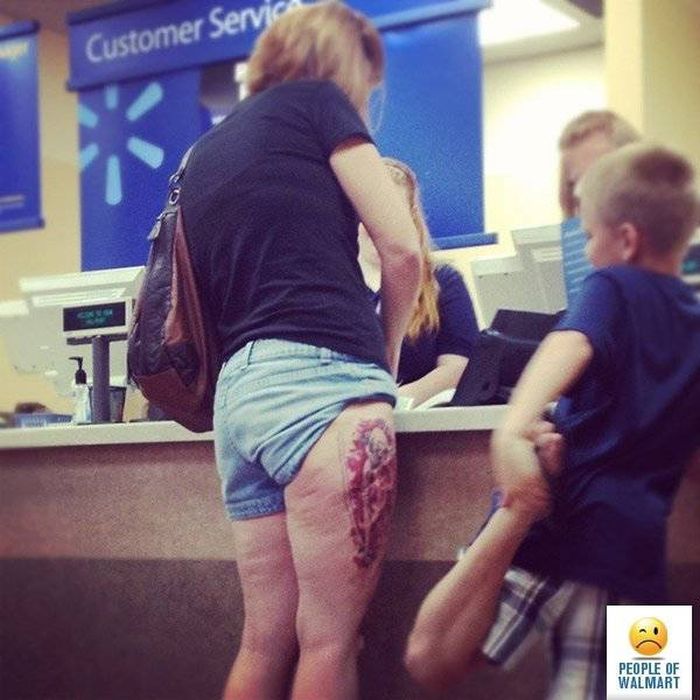 Забавные посетители супермаркетов Walmart