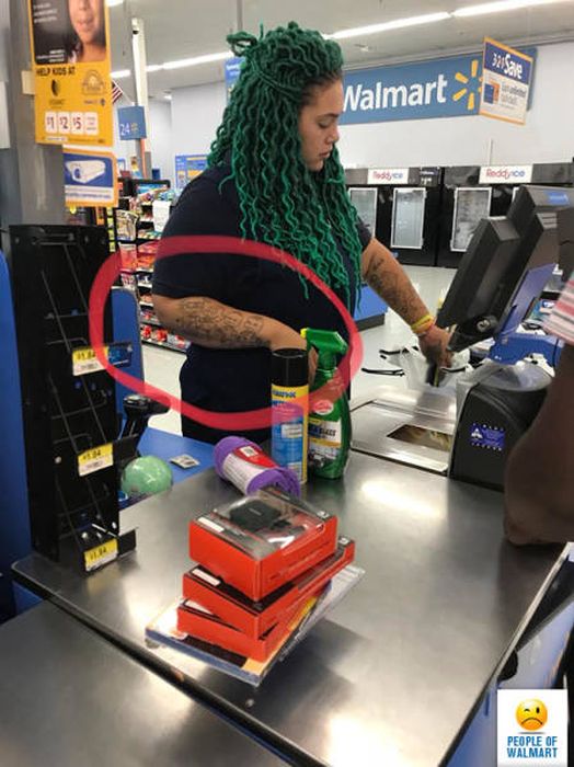 Забавные посетители супермаркетов Walmart