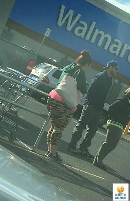 Забавные посетители супермаркетов Walmart
