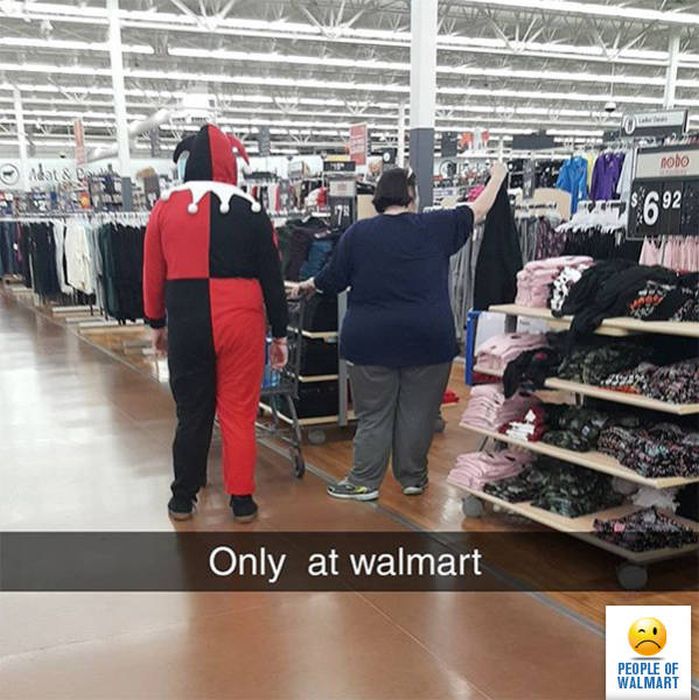 Забавные посетители супермаркетов Walmart