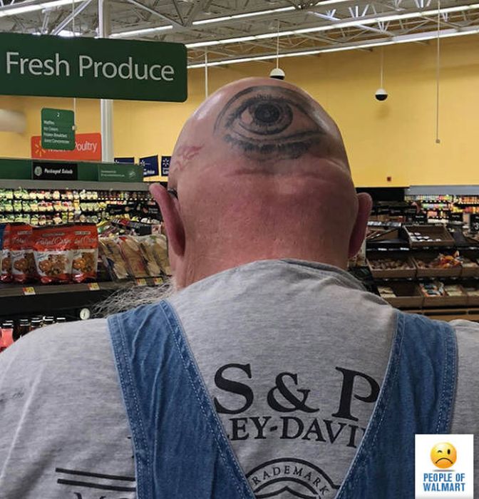 Забавные посетители супермаркетов Walmart