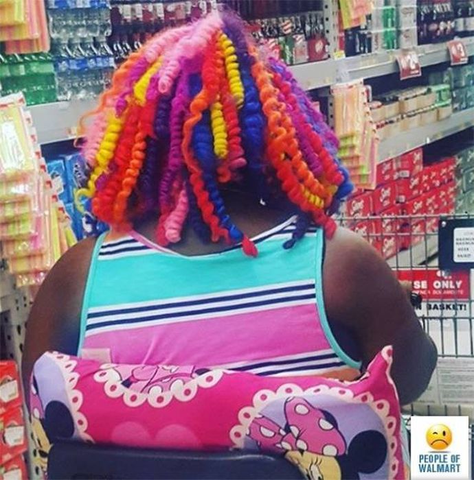 Забавные посетители супермаркетов Walmart