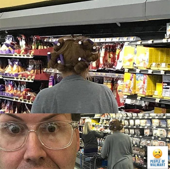 Забавные посетители супермаркетов Walmart