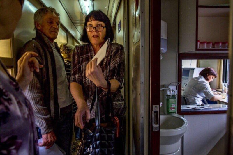 Поезд-поликлиника для оказания медпомощи населению Восточной Сибири