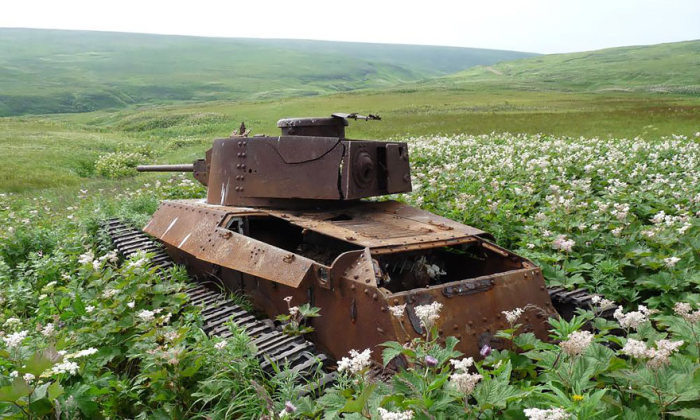 Забытые танки на полях сражений