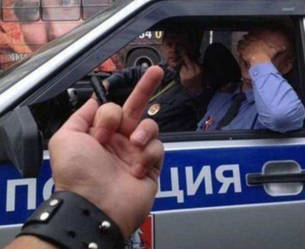 В полиции работают весёлые люди!