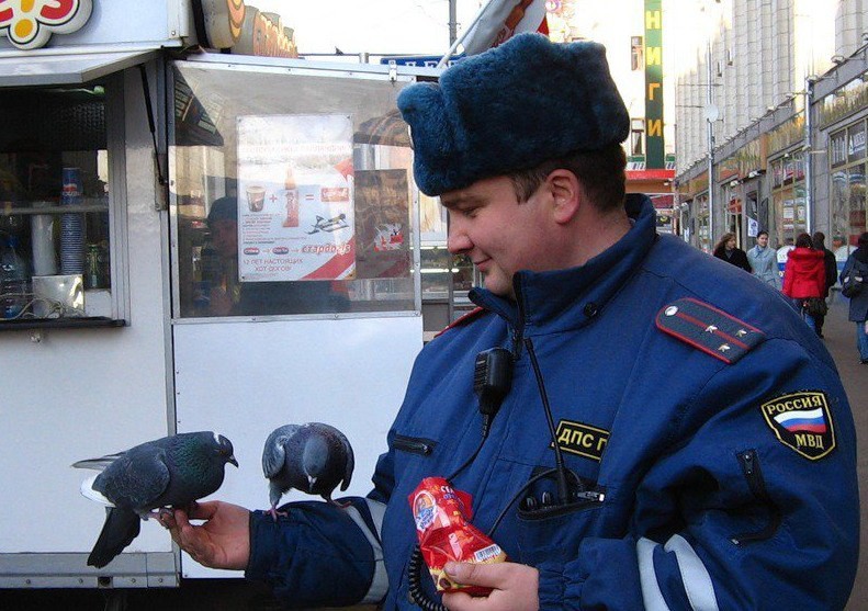 В полиции работают весёлые люди!