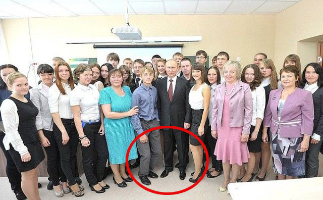 Как правильно фотографироваться с президентом