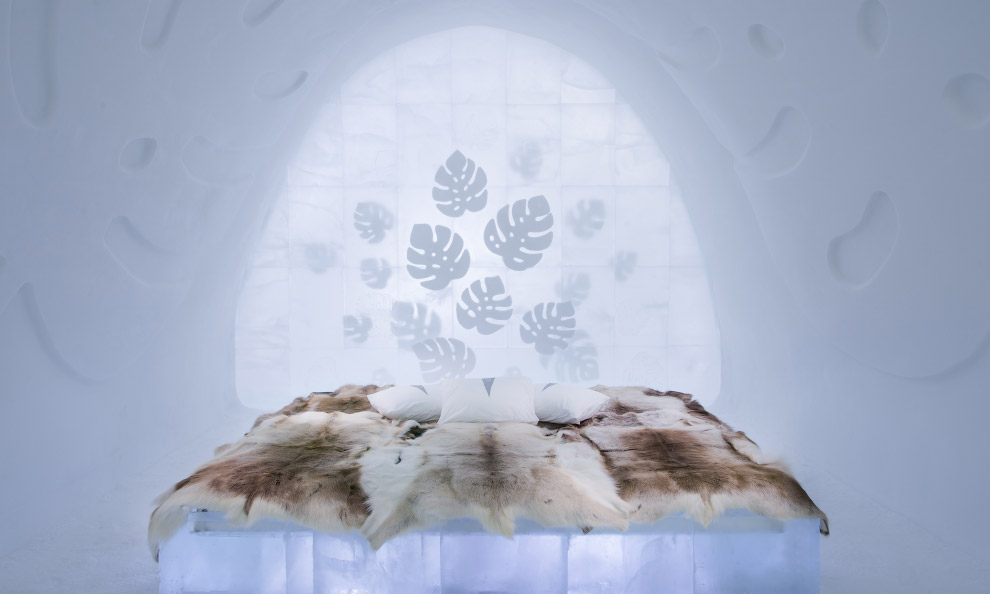 Невероятный ледяной отель Ice Hotel в Швеции