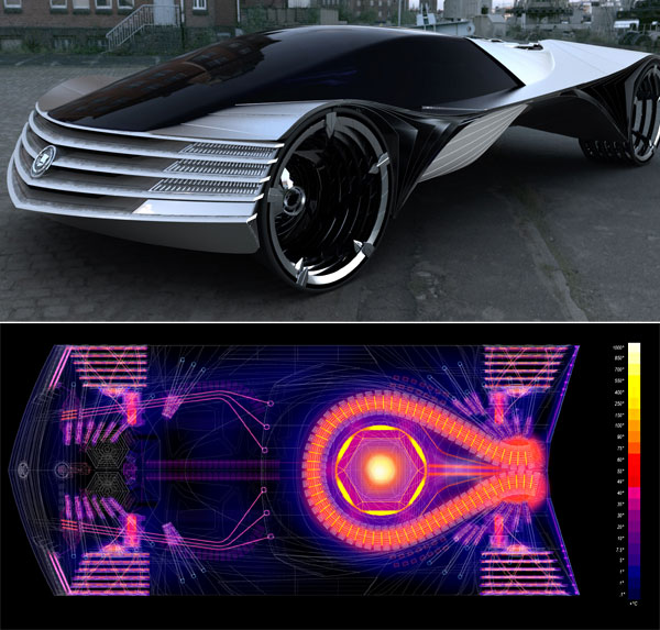 Cadillac WTF – первый автомобиль с ядерным двигателем