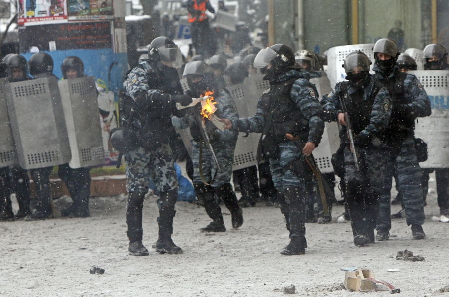 Бои в Киеве (58 фото)