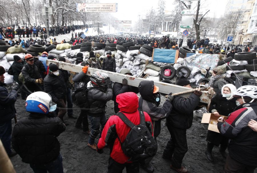 Бои в Киеве (58 фото)