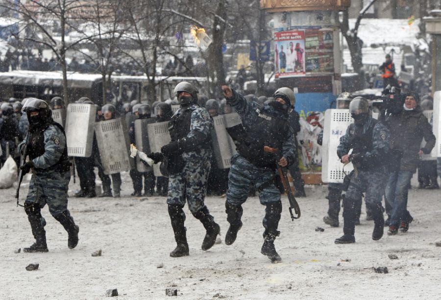 Бои в Киеве (58 фото)