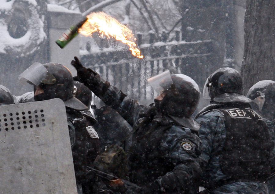 Бои в Киеве (58 фото)