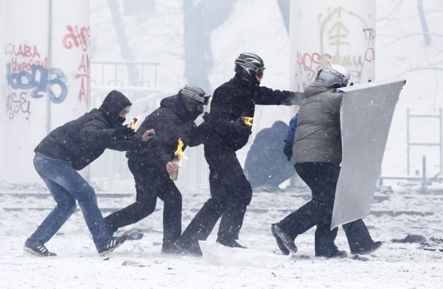 Бои в Киеве (58 фото)
