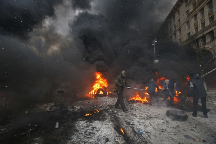 Бои в Киеве (58 фото)